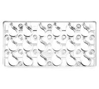 IBILI 799300 Lagrima Moule praliné magnétique Polycarbonate Clair 30 x 14 x 2 cm