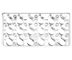 IBILI 799300 Lagrima Moule praliné magnétique Polycarbonate Clair 30 x 14 x 2 cm