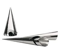IBILI 802000 Moule à Cornet Plastique Argent 23,39 x 10,38 x 5,51 cm