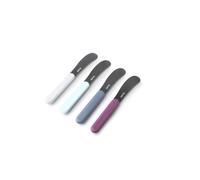 Ibili - 80487 - Spatule à beurre en acier inoxydable et plastique - 14,8 cm - Couleur aléatoire