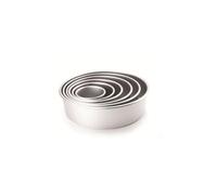 Ibili Moule rond 815120 - Extra profond 20 x 10 cm - Aluminium anodisé