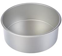 Ibili 815125 Moule Rond Extra Profond 25 x 10 cm Alum. Anodisé, Argent