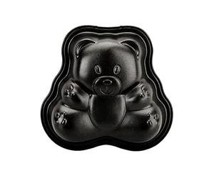 IBILI 823410 Moka Moule Forme Petit Ours Papier Noir 15,5 x 6 x 17 cm