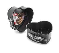 IBILI 824511 Moule Cœur Démontable, Acier, Noir, 11 x 11 x 5 cm