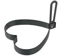 IBILI 824700 Molde Huevo Corazon Moka, INOX, Noir, 29 x 7 x 17 cm