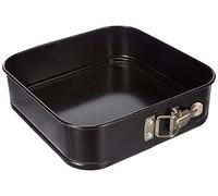 Ibili 825924 Moule démontable antiadhésif carré Moka 24x24 cm