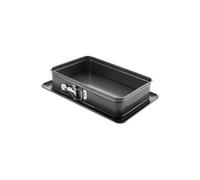 Ibili 826628 Moule Démontable Rectangulaire avec Base Supplémentaire 28 cm G