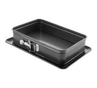 Ibili Moule démontable rectangulaire 826628 – 28 cm avec base supplémentaire G