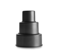 Ibili 827400 Moule Mini Tartes à 3 Étages Acier