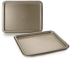 IBILI 841041 Golden Class Plaque à Biscuits Acier Gris 41 x 32 x 2 cm