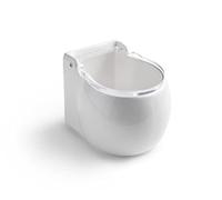 Ibili 8411922452099 Salière Ronde Couvercle Acrylique, Multicolore, 10 x 12 cm, Nylon