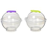 IBILI 870550 Lot 2 Moules pour Boules de Glace Gintonic's Plastique/Silicone Taille XXL