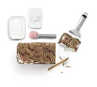 Ibili - 875900 - Rectangle Amovible avec Base en Verre