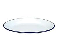 IBILI 901122 Assiette Plate Acier Blanc 22 cm