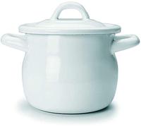 Ibili Marmite Mini 902812 Acier Blanc 12 x 12 x 11 cm