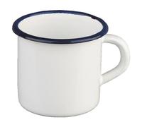 IBILI 903008 Gobelet, Acier, Blanc/Bleu, 8 cm, 13.99 x 8.99 cm