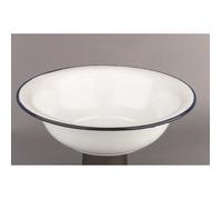 Ibili 903132 Cuvette en acier émaillé vitrifié 32 cm Blanche