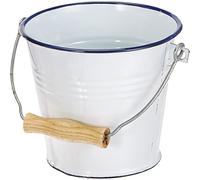 Ibili Seau 903314 en acier blanc 14 cm