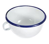 IBILI 903814 Bol avec Anse, Acier, Blanc, 14 x 14 x 9 cm