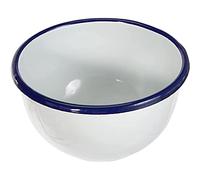 Ibili 904214 Bol, Porcelaine, Blanc/Bleu, 14 cm, 14 x 14 x 8 cm