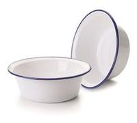 905116 bol conique email Blanca 16 cm