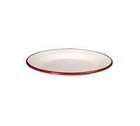 Assiette Plate Email Bordeaux 28 Cm