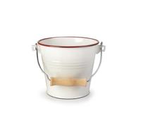 Ibili Seau 909314 – INOX, Bordeaux et blanc, 14 cm (16 x 18 x 13 cm)