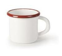 Ibili Mug 909408 – Émail Bordeaux 8 cm