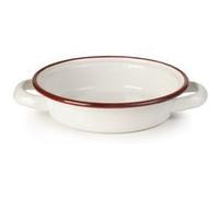 Ibili Plat à œuf 909814 – Émail bordeaux 14 cm