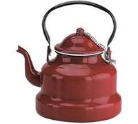 Ibili 910410 bouilloire en acier émaillé vitifiée rouge 1 l Rouge G