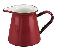 IBILI – Pot à lait 9105-0.50-12 – émail rouge 0.50 l
