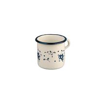 IBILI 918508 Gobelet, Acier, Blanc/Bleu, 10.0 x 10.0 x 12.0 cm