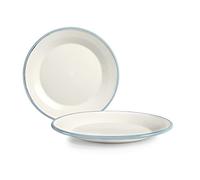 IBILI 920018 Plat à Dessert Versalles, Acier, Blanc, 18 cm, 18 x 18 x 2 cm