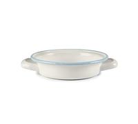 Ibili 920614 Plat à Œuf, Acier, Blanc, 14 cm, 16 x 16 x 4 cm
