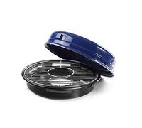 Ibili 980032 Barbecue grill sur Gaz Acier Emaille + Inox avec Poignée