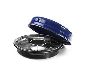 Ibili 980032 Barbecue grill sur Gaz Acier Emaille + Inox avec Poignée