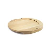 IBILI - Base en bois pour assiette en fonte de 30 cm, bois de hêtre