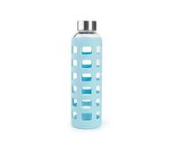 IBILI - Bouteille Domino, 550 ML, Borosilicate, Réutilisable, Protection Anti-Choc
