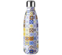 ibili Bouteille isotherme LISBOA 500 ml Acier inoxydable Double paroi Orange