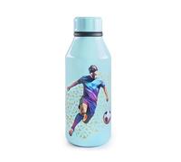 IBILI Bouteille isotherme double paroi de football Kids 350, acier inoxydable 18/10, double paroi, réutilisable