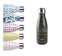 IBILI 758435G bouteille isotherme double paroi Lagos 350 ml noir