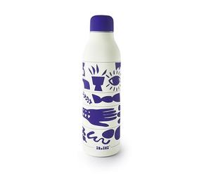 IBILI - Bouteille thermos à double paroi Abar 500 ml, acier inoxydable 18/10, double paroi, réutilisable