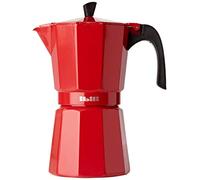 Ibili Cafetière express Bahia 9 tasses Rouge
