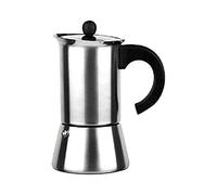 Ibili - Cafetière à Expresso Indubasic, 6 Tasses, 280 ml, Acier Inoxydable, Compatible avec les Plaques à Induction