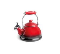 IBILI - Cafetière bouilloire sifflante classique, acier émaillé, 2,40 litres