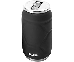 IBILI - Cannette Isotherme Ball, 330 ML, Acier Inoxydable 18/10, Douce Au Toucher, Double Paroi, Réutilisable