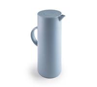 IBILI - Carafe isotherme avec intérieur en verre, double paroi, 1 litre, bleu, sans BPA