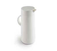 IBILI - Carafe isotherme avec intérieur en verre, double paroi, 1 litre, crème, sans BPA