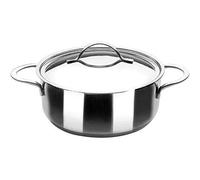 IBILI Casserole avec couvercle Noah 26 cm Acier inoxydable 18/10 Compatible induction