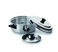 IBILI - Cocotte de 32 cm, Aluminium, 4,8 litres, Argent